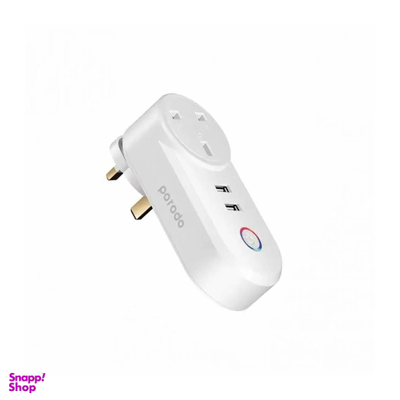شارژر دیواری دو پورت هوشمند پرودو مدل PD-WFPU2-WH
