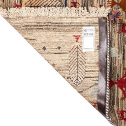 گبه دستباف سی پرشیا کد 122132 سایز 147x100 سانتی‌ متر