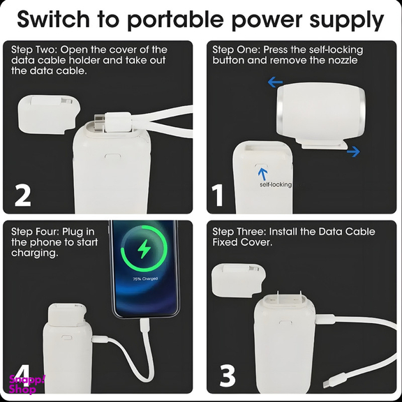 دستگاه دمنده شارژی گرین لاین مدل MULTIFUNCTIONAL