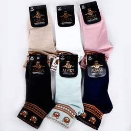 جوراب نیم ساق زنانه آرسس کد 412 بسته 6 عددی