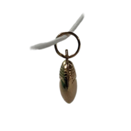 پلاک گردنبند طلا 18 عیار زنانه طرح قلب توپر کد 21