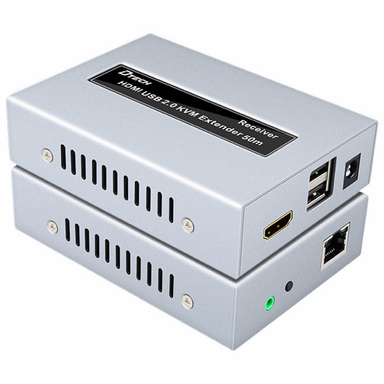 اکستندر HDMI دیتک (D Tech) مدل DT-7054 USB2.0 KVM محدوده 50 متر