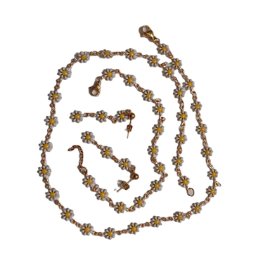 ست دخترانه مدل گل بابونه کد 313