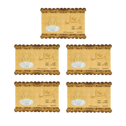 سکه طلا 18 عیار داریم مدل عادل وزن  0.25 گرم بسته 5 عددی - 5 عدد سکه 0.05 گرمی