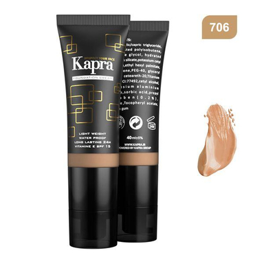 کرم پودر لایت ویت کاپرا شماره 706 حجم 30 میلی لیتر