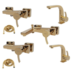 ست شیرآلات کسری مدل فیروزه مجموعه 7 عددی