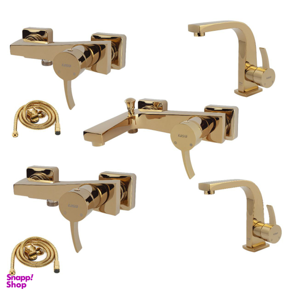 ست شیرآلات کسری مدل فیروزه مجموعه 7 عددی