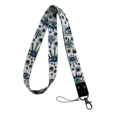 بند موبایل مگافون مدل گردنی طرح چشم نظر کد B006