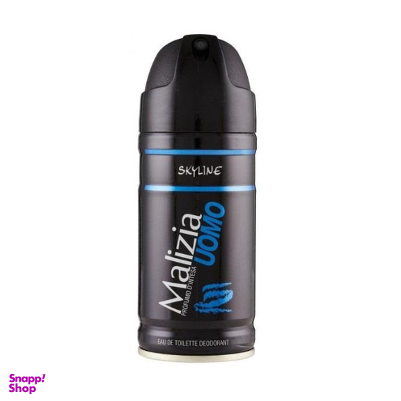 اسپری خوشبو کننده بدن مردانه مالیزیا مدل اسکای لاین حجم 150 میلی لیتر