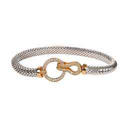 دستبند طلا 18 عیار زنانه مدل BJC361