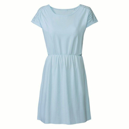 پیراهن زنانه اسمارا کد Z-TY21 رنگ آبی روشن