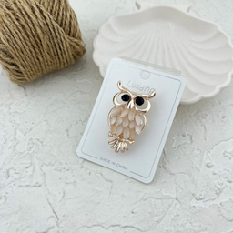 گل سینه زنانه مدل جغد کد G4055