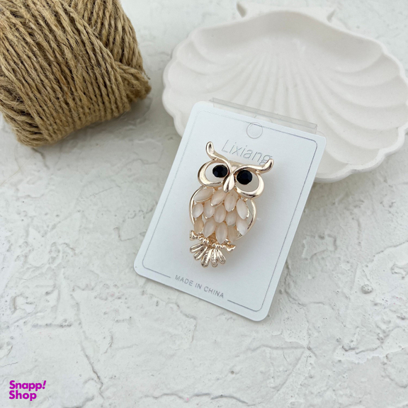 گل سینه زنانه مدل جغد کد G4055