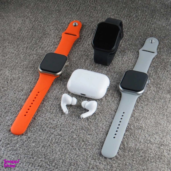 ساعت هوشمند ورنا مدل W45 Max به همراه هندزفری بیسیم مدل Airpod pro