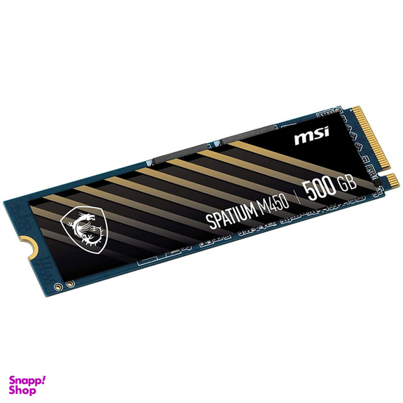 حافظه SSD اینترنال ام اس آی مدل SPATIUM M450 PCIe 4.0 NVMe M.2 ظرفیت 500 گیگابایت