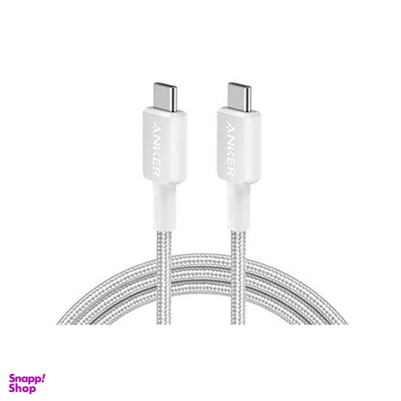 کابل دیتا Type-C به Type-C انکر مدل 322 A81F5 طول 90 سانتی‌ متر
