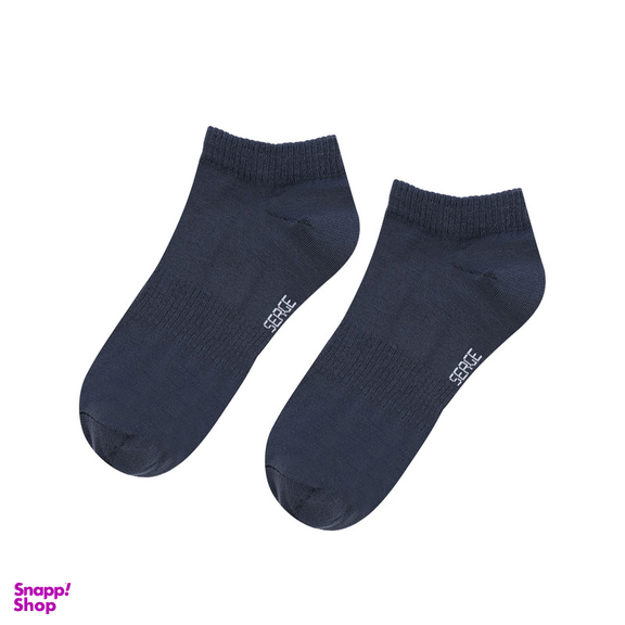 جوراب ساق کوتاه زنانه سرژه مدل 255161 رنگ سرمه ای