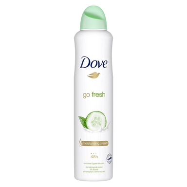 اسپری ضد تعریق داو مدل go fresh New سبز حجم 250 میلی لیتر