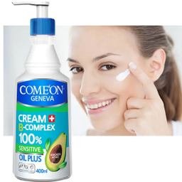 کرم مرطوب کننده کامان مدل +B Complex Oil حجم 400 میلی‌ لیتر