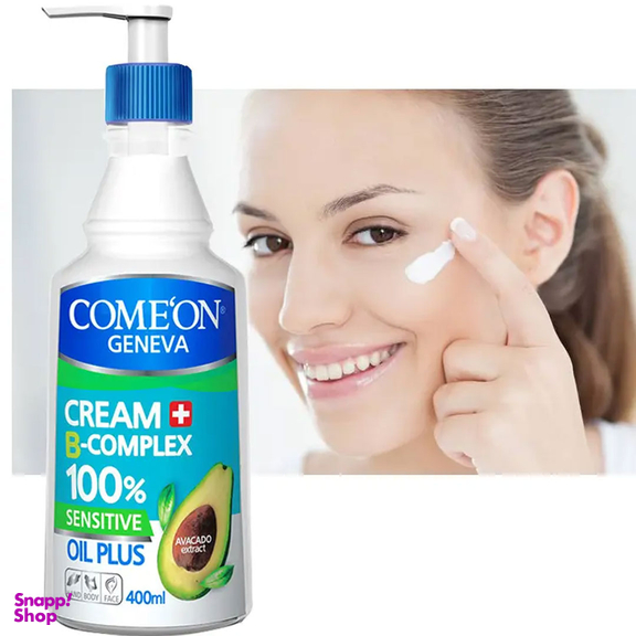 کرم مرطوب کننده کامان مدل +B Complex Oil حجم 400 میلی‌ لیتر