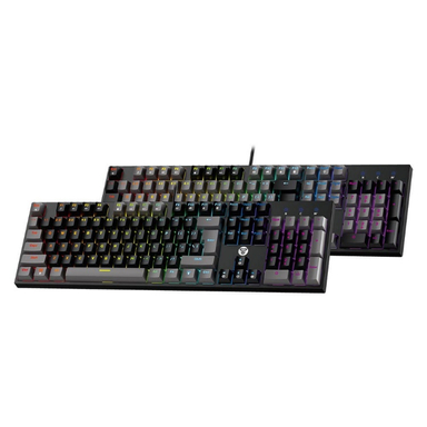 کیبورد باسیم فنتک مدل RGB KM886v2