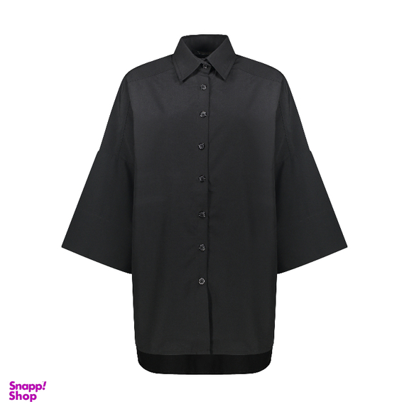 مانتو زنانه لوینت مدل شانل کد 0116 رنگ مشکی