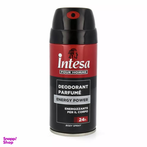 اسپری دئودورانت اینتسا مدل ENERGY POWER حجم 150 میلی لیتر