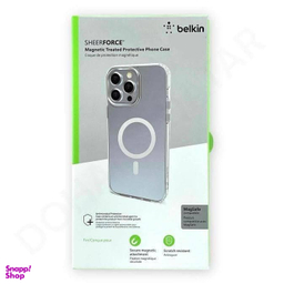 قاب گوشی موبایل شفاف مدل Belkin Transparent مناسب اپل iPhone 15 Pro Max