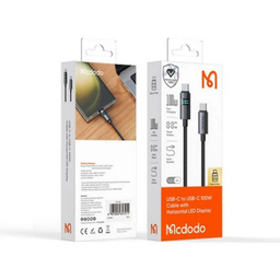 کابل Type-C مک دودو مدل CA-5610 LED طول 1.2 متر