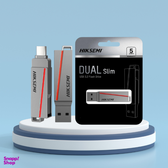فلش مموری هایک سمی مدل U3.2 TYPE-C DULL E307C ظرفیت 64 گیگابایت