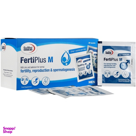 ساشه فرتی پلاس ام یورو ویتال بسته 30 عددی