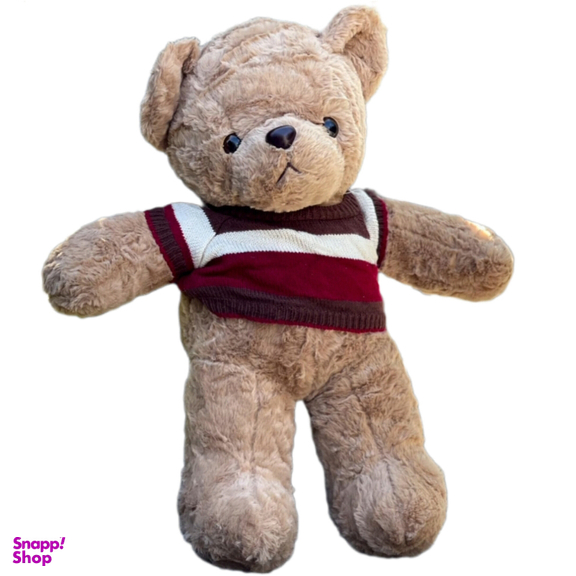 عروسک پولیشی مدل خرس لباس دار سایز 50 سانتی متر
