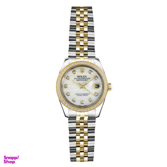 ساعت مچی عقربه ای زنانه طرح رولکس مدل DateJust Ds-SG89S