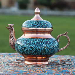 سرویس سماور فیروزه کوب آقاجانی