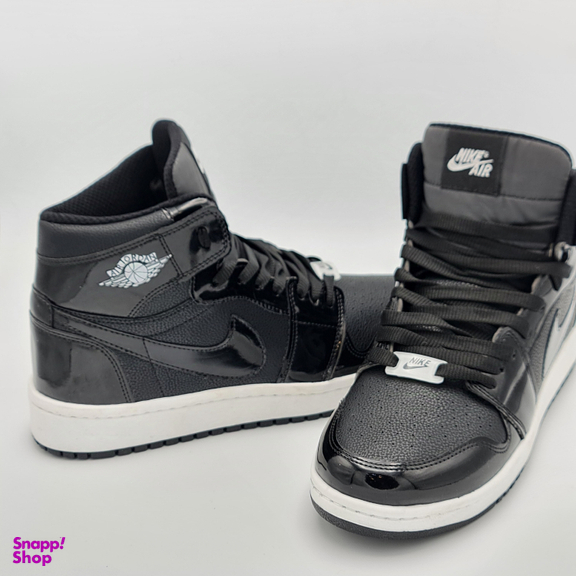 کفش پیاده روی کد 075 طرح نایک جردن رنگ مشکی