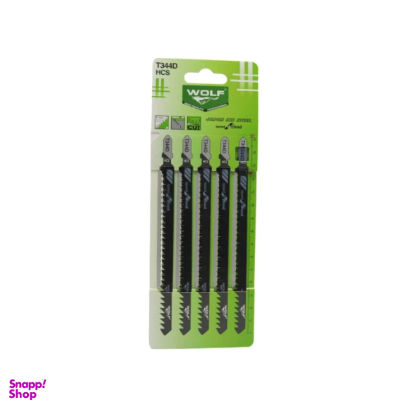 تیغه اره عمودبر ولف مدل YPB-WOOD-T344D مجموعه 5 عددی