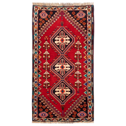 فرش دستباف کناره سی پرشیا کد 130195 سایز 156x83 سانتی‌ متر