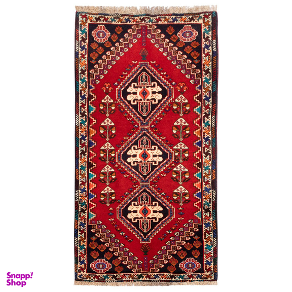 فرش دستباف کناره سی پرشیا کد 130195 سایز 156x83 سانتی‌ متر