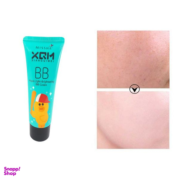 کرم پودر BB میشا مدل Aqua Brightening حجم 65 میلی لیتر مجموعه 2 عددی