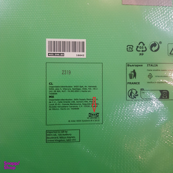 تخته برش ایکیا مدل FINFÖRDELA کد 9680 مجموعه 2 عددی