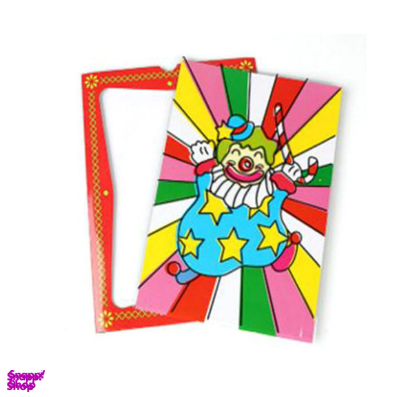 ابزار شعبده بازی دنیای سرگرمی های کمیاب طرح رنگ آمیزی دلقک