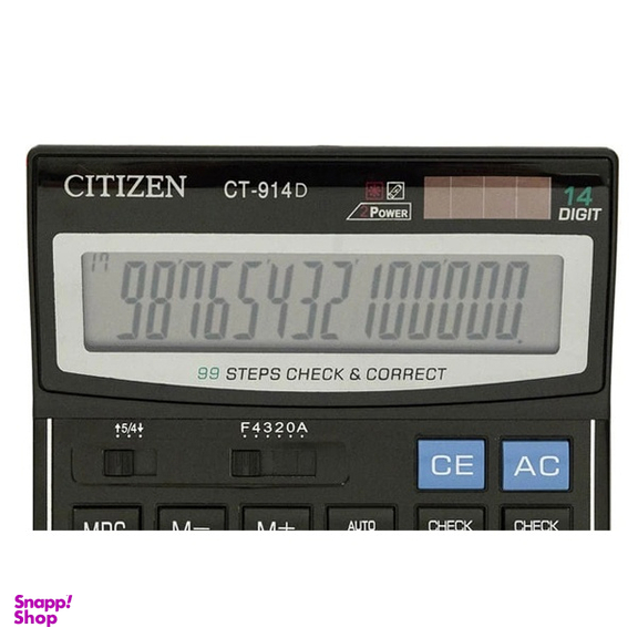 ماشین حساب رومیزی سیتیزن مدل CT-914D