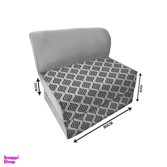 مبل تختخواب شو یک نفره نوپه هوم مدل پترن مینیمال کد P1023