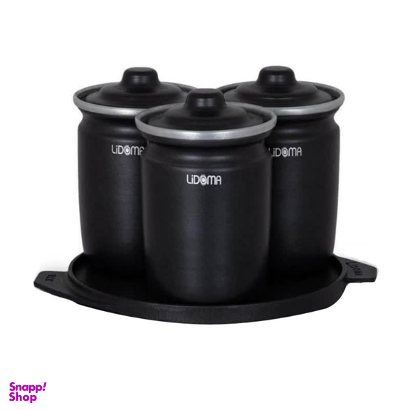 سرویس قابلمه گرانیتی 7 پارچه لیدوما مدل دیزی پز