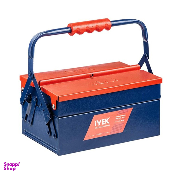 جعبه ابزار فلزی 30 سانتی متر دو طبقه ایوک کد K-8250
