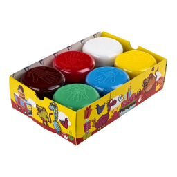 رنگ انگشتی 6 رنگ آریا مدل 77003