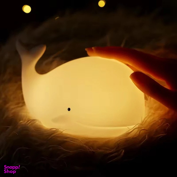 چراغ خواب سیلیکونی دلفین خوشحال
