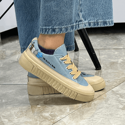 کفش زنانه مدل عروسکی کد 1108 رنگ آبی