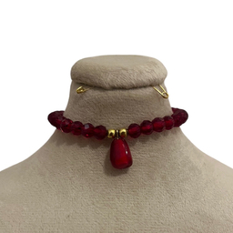 دستبند زنانه مدل دانه انار سنگ تراش