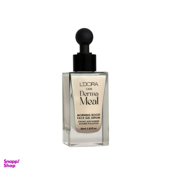 سرم ژل تقویت کننده پوست صورت لدورا مدل Derma Meal کد K1 حجم 30 میلی لیتر